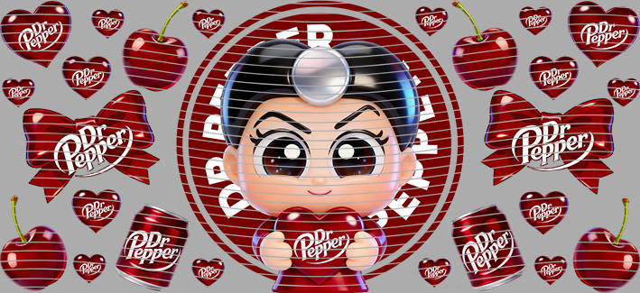 16oz Disney style-D-1839